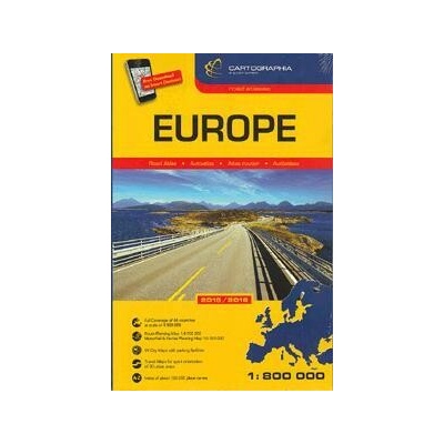 Európa autóatlasz 1:800 000