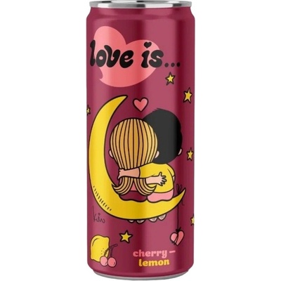 Love is... Sycený nápoj s příchutí višně citron 330 ml