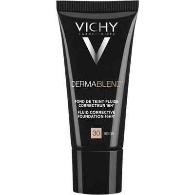 Vichy Dermablend Коригиращ фон дьо тен флуид, №30 Beige, SPF35, 30 ml