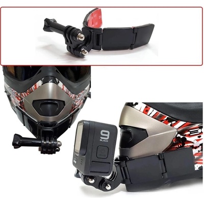 TUYU UPGRADED FRONT HELMET STRAP DRŽÁK NA HELMU GoPro Insta Osmo GPTY70 – Zboží Živě