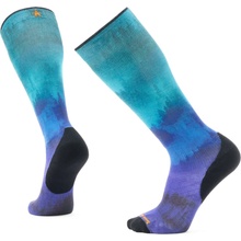 SMARTWOOL Ski Targeted Cushion Compression Print O Black