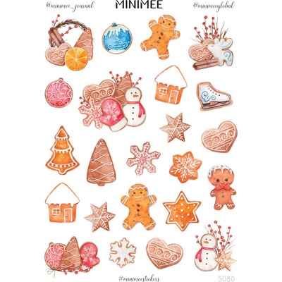 Samolepky MINIMEE Perníčky