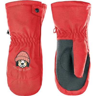 Poivre Blanc W170973Bbby ski mittens Scarlet red