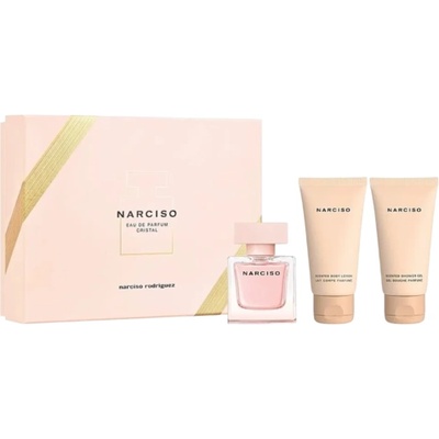 Narciso Rodriguez Cristal комплект за жени Eau De Parfum 50 ml + лосион 50 ml + душ гел 50 ml
