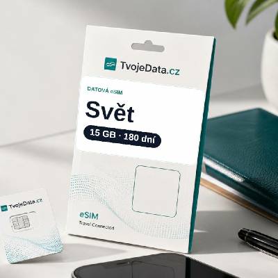 eSIM Regionální 15 GB / 179 dní