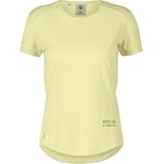 Scott Дамска тениска Scott Women's Tee Endurance Tech S/S Running shirt - Pastel Yellow (916-6370-0313)