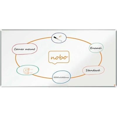 Nobo Premium Plus 2000 x 1000 mm