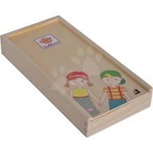 Eichhorn puzzle ľudské telo Body Puzzle with Wooden Box 18 dielov v boxe