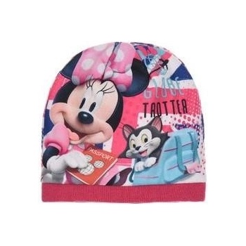 Setino dívčí čepice Minnie Mouse tm. růžová