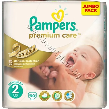 Pampers Пелени Pampers Premium Care Mini, 96-Pack, p/n PA-0201912 - Пелени за еднократна употреба за бебета с тегло от 3 до 6 kg (PA-0201912)