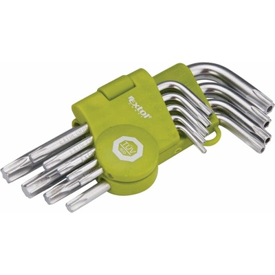 Sada L-kľúčov TORX EXTOL CRAFT 66010 9ks