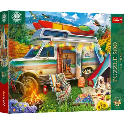 Trefl - Puzzle Premium Plus: Tea Time: Kampe - 500 piese