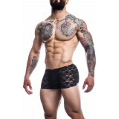 Cut4Men BL4CK03 Peekaboo Mini Pants Black