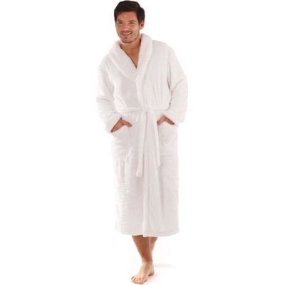 Hřejivý unisex župan Vestis JACK Lilly 2120 biely