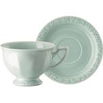 Rosenthal Чаша за кафе Maria en Vogue Mint с чинийка 180 мл (10430 407167 14742 + 10430 407167 14741)