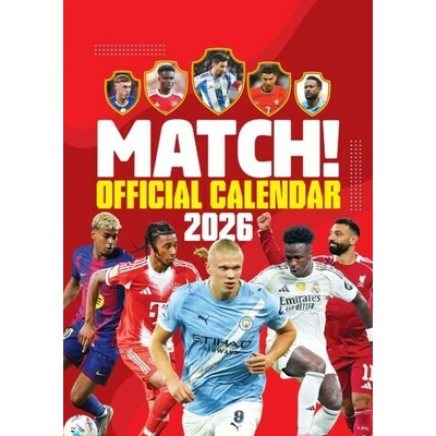 Oficiální nástěnný Match! Magazine A3 29,7 x 42 cm 2026