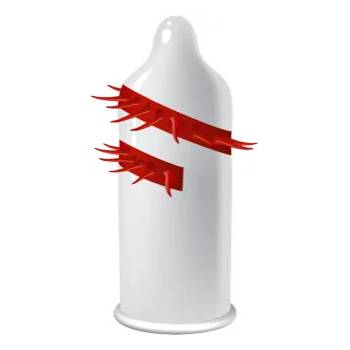 Image 1 of EGZO Dragon Lord Stimulating Condom 1 pc