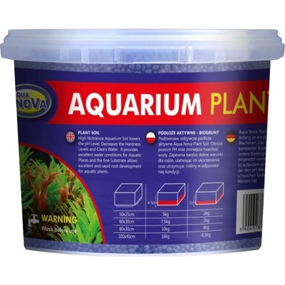 Aqua Nova Plant Soil čierny 4 kg, 3 l