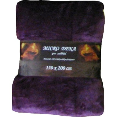 Jahu deka mikro uni fialová 150x200
