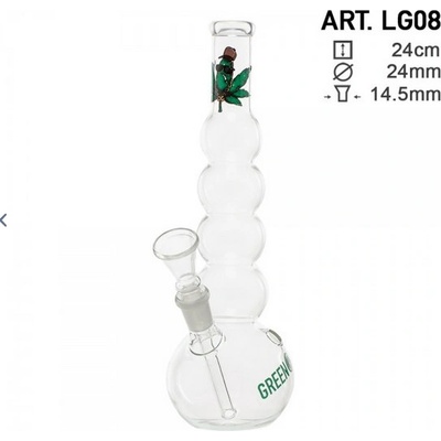 Greenline Bong 24cm leaf