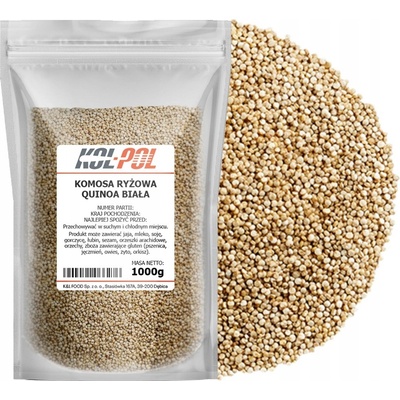Kol-Pol quinoa Bílá přírodní bohatá na bílkoviny kvalita 1000 g