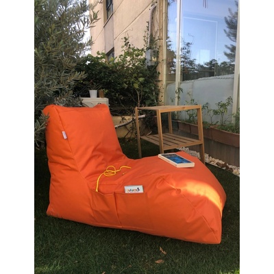 Asir Sedací vak daybed oranžový