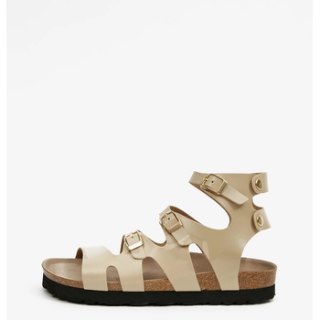 Ojju Бежови дамски сандали до глезена OJJU Ojju | Bezhov | ЖЕНИ | 36