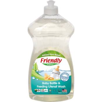 Friendly Organic Препарат за ръчно измиване на бебешки шишета и съдове, 739 мл (fr.00225)