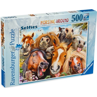 Ravensburger Пъзел Ravensburger от 500 части - Време за селфи (14695)