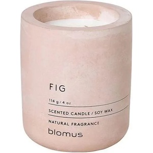 Blomus (Германия) Ароматна свещ BLOMUS FRAGA с аромат Fig - Ø6.5 х 8 см - цвят розов (BLOMUS 65650)