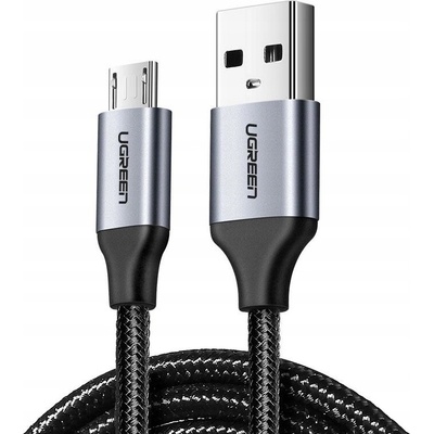 Ugreen 60148 USB Micro USB, 2m, šedý