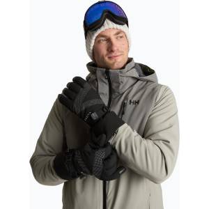 KADVA Ръкавици за ски KADVA Mountain Flow Pro кожа 3M Thinsulate черен
