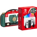 Nintendo Switch OLED Model + Zelda Travel Case
