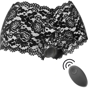 Black & White Вибриращо бельо с клиторстимулатор и безжично дистанционно Zara