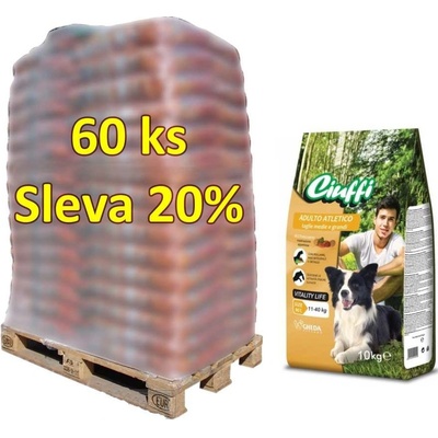 Ciuffi adulto atletico 60 x 10 kg