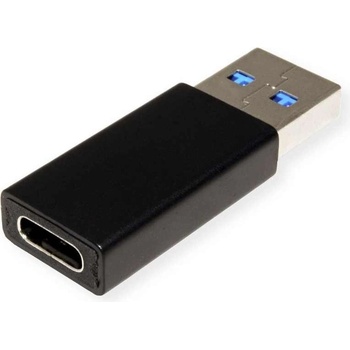 Roline Преходник Roline 12.99. 2998, от USB Type A(м) към USB Type-C(ж), черен (12.99.2998)