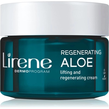 Lirene Hydration & Nourishment Regenerating Aloe регенериращ лифтинг крем с алое вера и масло от шеа 50ml