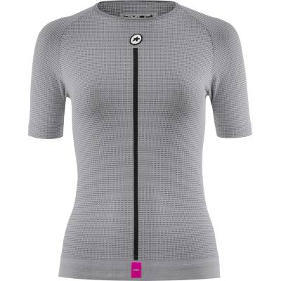 ASSOS Дамско горнище ASSOS Women's Summer S/S Skin Layer P1 Cycling undershirt - Grey Series - размер XL/XXL (114-3860-0113)