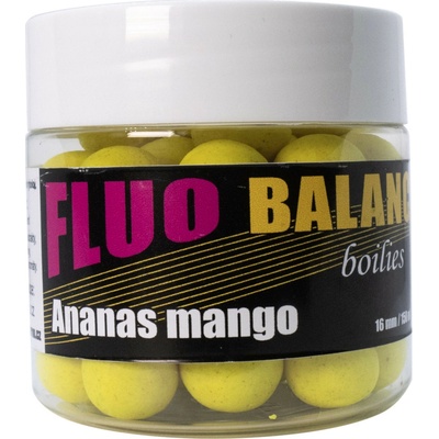 Carp Inferno Balanced Boilie Fluo 16 mm 150 ml - Ananás Mango
