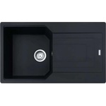Franke Urban - Мивка Fragranite UBG 611-86, 86x50 cm, матово черно 114.0700. 111 (114.0700.111) Мивка за вграждане