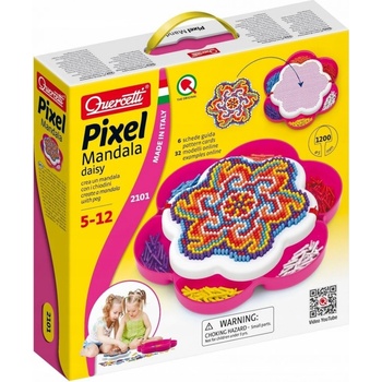 Quercetti Pixel Mandala daisy 1200 ks 2101