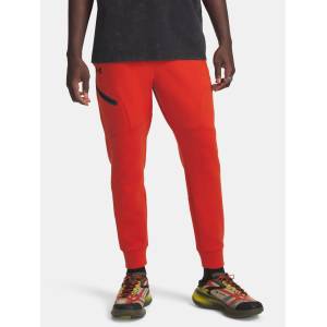 Under Armour Мъжки долнища Under Armour UA Unstoppable Flc Jgr EU-ORG Under Armour | Oranzhev | МЪЖЕ | S