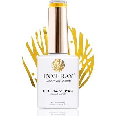 Inveray UV/LED Gél lak 143 SUNFLOWER 10 ml