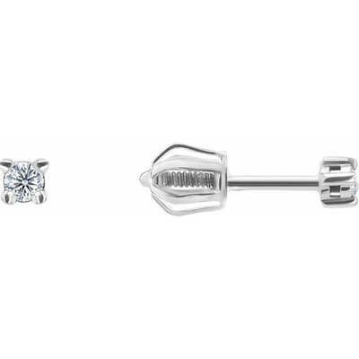 Eppi Náušnice s 2mm moissanitmi Pocky E47273