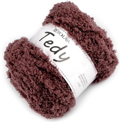 Pletací příze Tedy 100 g Varianta: 7 (37) hnědá, Balení: 1 ks 57861/147359/269739