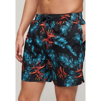 Superdry Бански гащета Superdry Hawaiian Print 17´´ swimming shorts - Multicolor (Dark Navy Fire)