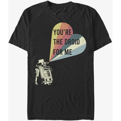 ZOOT. Fan Черна унисекс тениска Star Wars Droid For Me ZOOT. Fan | Cheren | МЪЖЕ | L