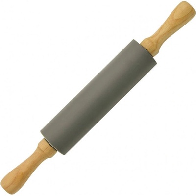 Kinghoff Точилка за тесто Kinghoff KH 1628, Силиконова, 39.5 см, Сив/кафяв (9999KH1628)