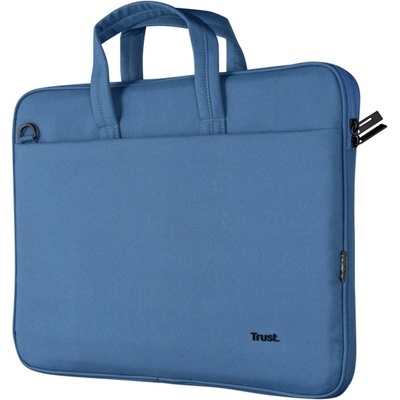 Trust Чанта за лаптоп Trust Bologna Blue, до 16" (40.64cm), полиестер, синя (24448)
