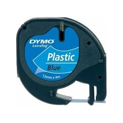 páska DYMO 59426 LetraTag Blue Plastic Tape (12mm)